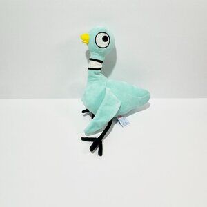 WORKS Yottoy Mo Willems Talking Pigeon Plush "Let Me Drive The Bus!" 9 Inches